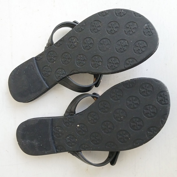 Tory Burch Miller Sandal Black Size 9.5 - Picture 5 of 9